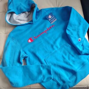 Champion Blue Hoodie